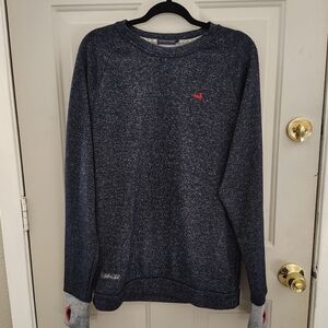 Southern Marsh Blue Terry Sweatshirt  XL With Thumbholes Soft